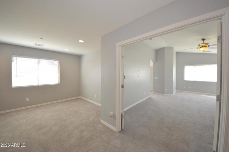 Primary Room Double Door Entrance