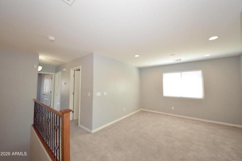 Upstairs Office - Fmily Room - Hall Way