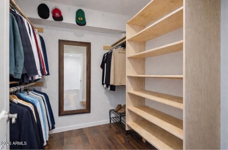 Primary Walk in Closet