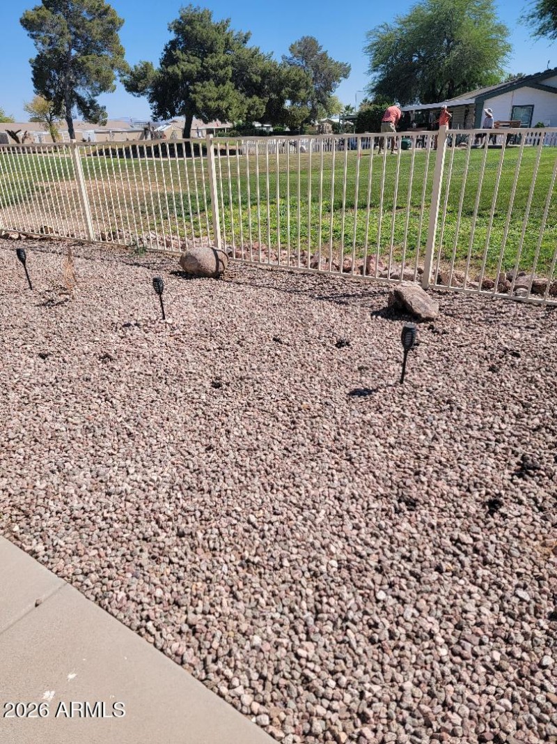 811 looking out to the golf course