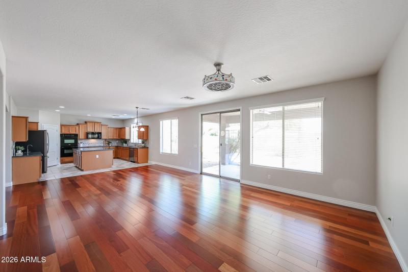 Sliding Door to Backyard