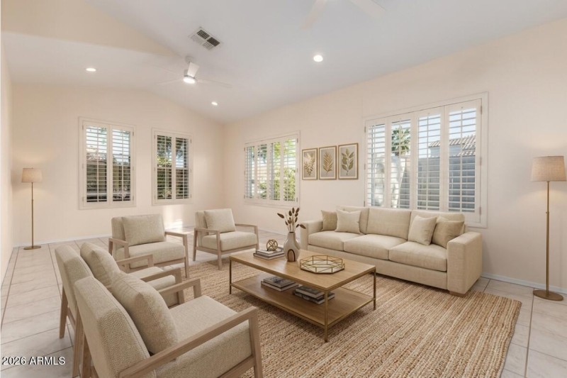 STAGED FRONT ENTRANCE