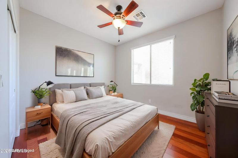 Virtually Staged Downstairs Bedroom 1