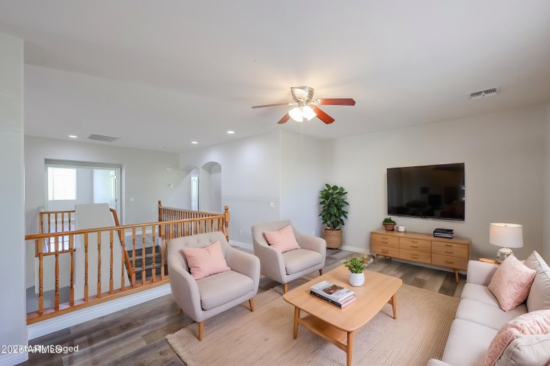 Virtually Staged Loft