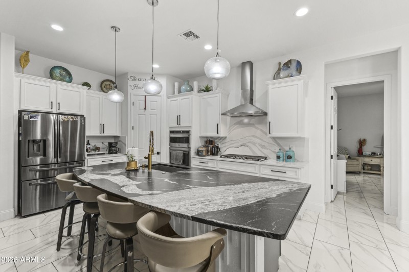 Open Concept Kitchen layout