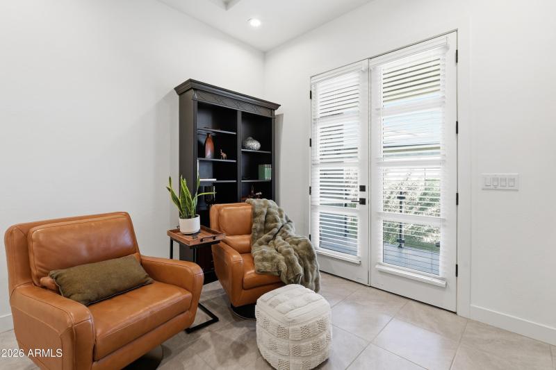 French Doors to Covered Patio