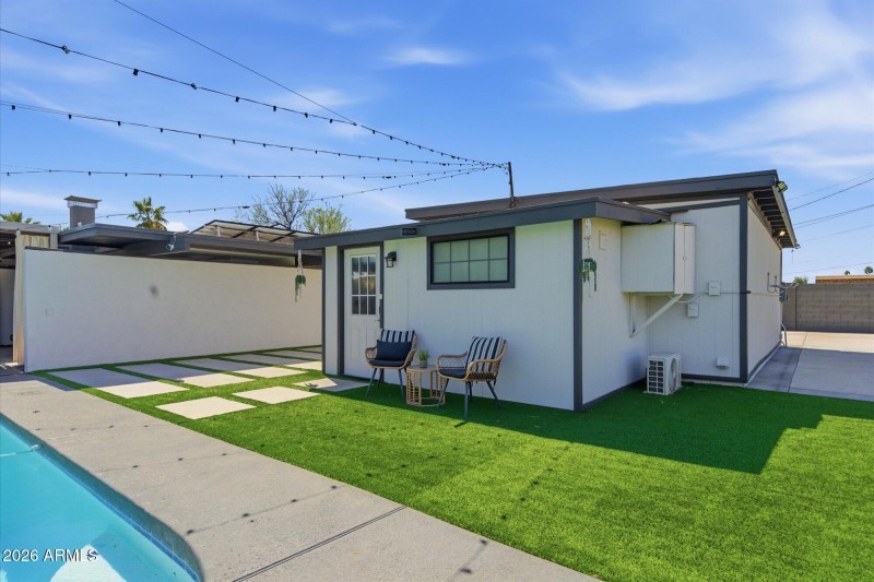 detached casita exterior