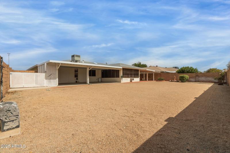 BACKYARD View From the RV Gate