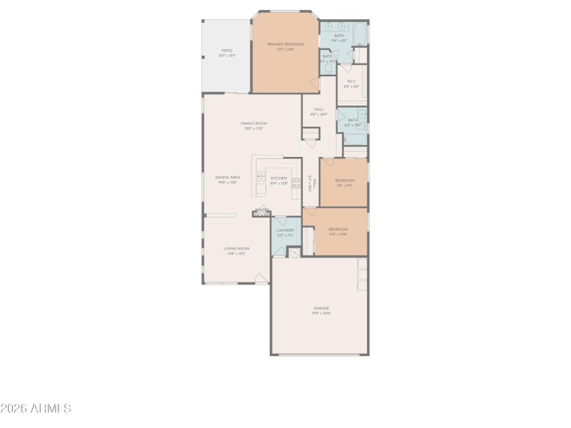 411 Christopher - Floor Plan