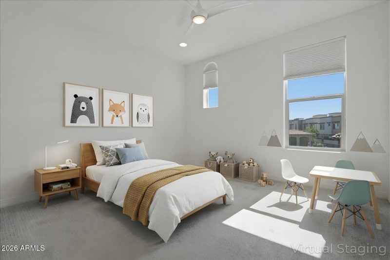 Guest Bedroom #2 - Virtual Staging