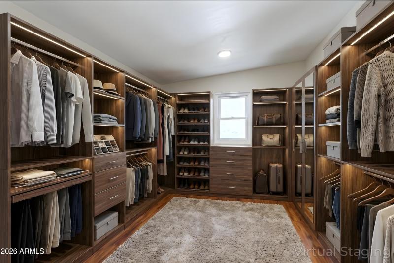 Master Walk-in Closet virtual