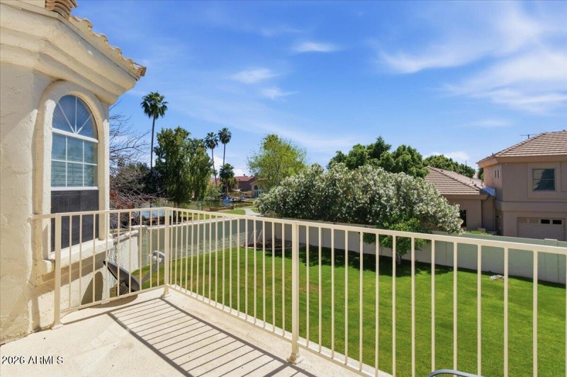 View to Lake from Primary Balcony