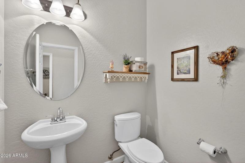 Half bath for guests