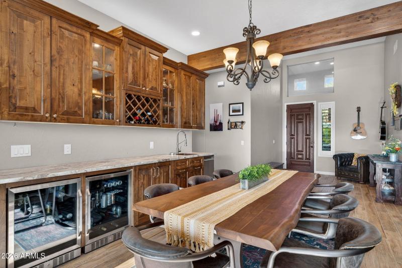 AWESOME custom bar wall