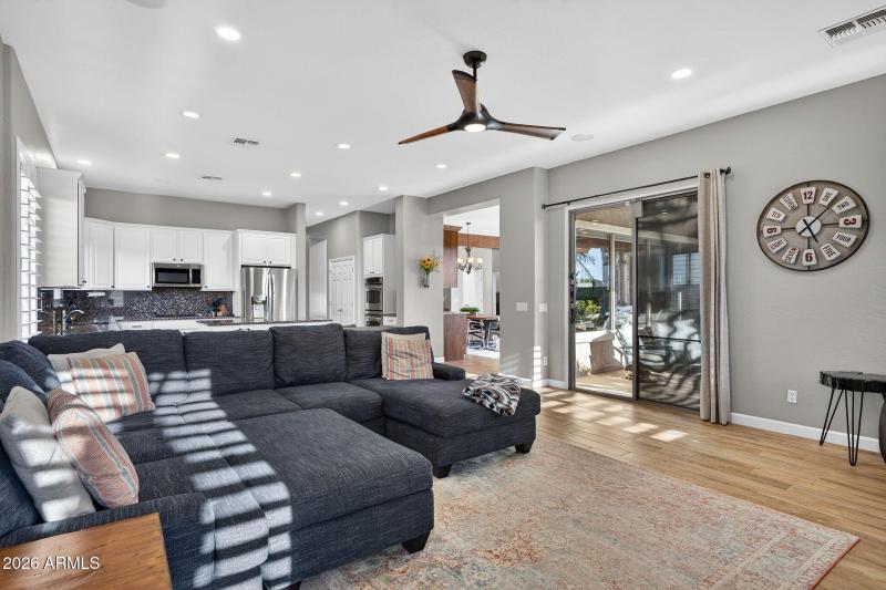 Open kitchen/family room