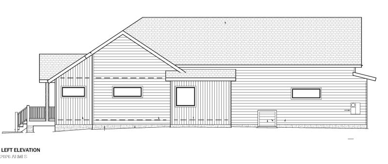 Boontung Left Elevation