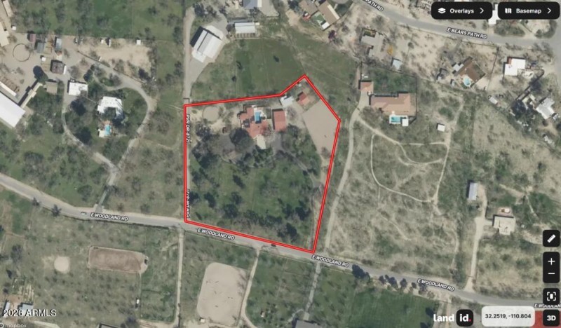 WOODLAND 8741 E Aerial Map