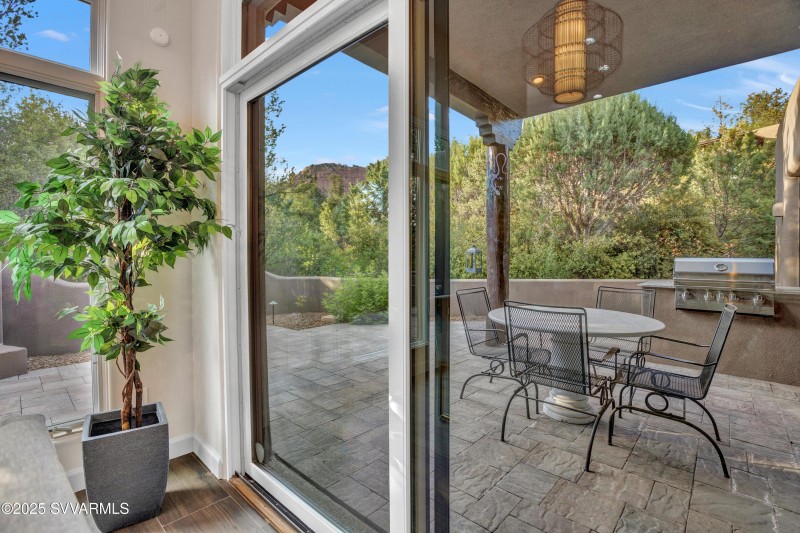 Patio outisde Dining Area