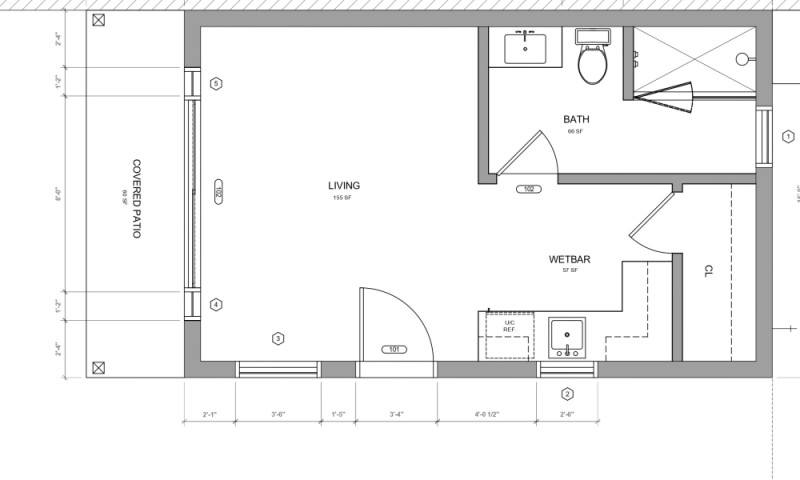 Casita Floor Plan