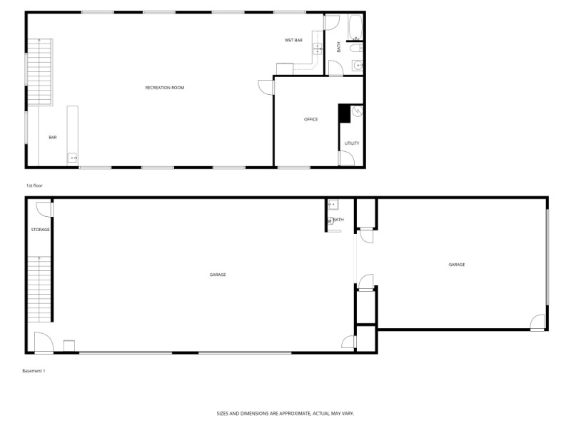 Garafe floorplan
