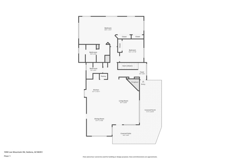 Main level floorplan