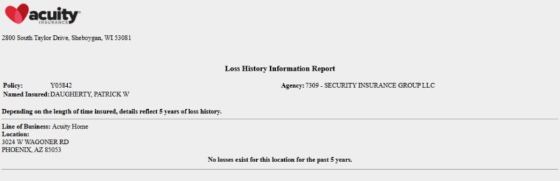 Insurance History 1 of 2