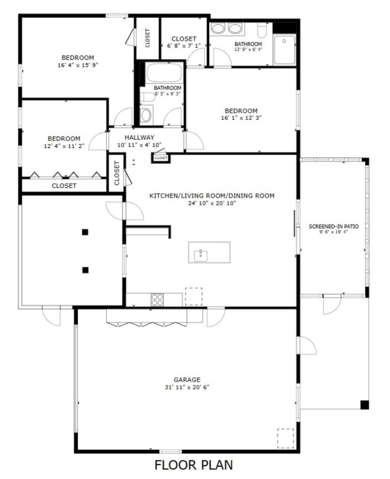 Unbranded Floorplan