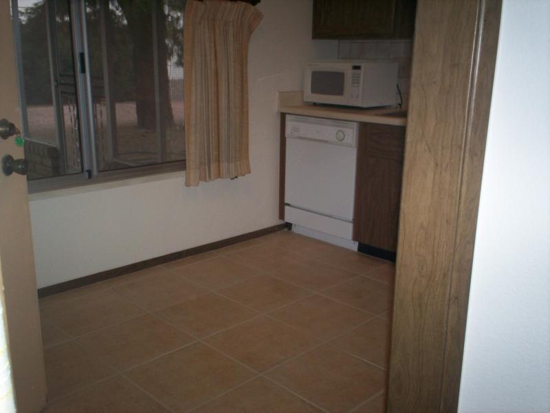 new tile in kitchen