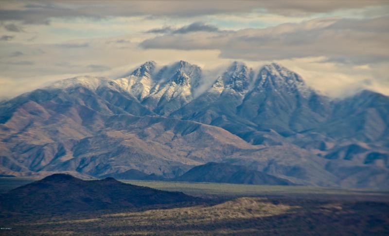 FOUR PEAK WITH SNOW