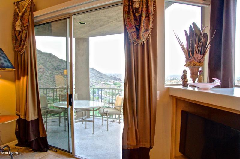 View from patio
