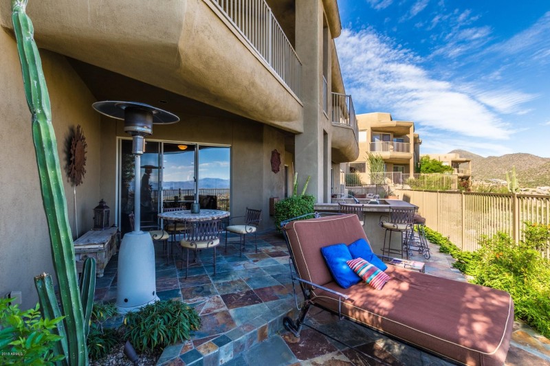 flagstone patio
