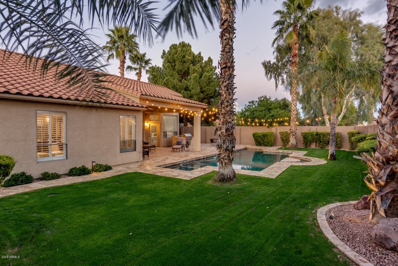 Backyard and Pool