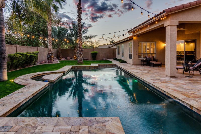Backyard and Pool