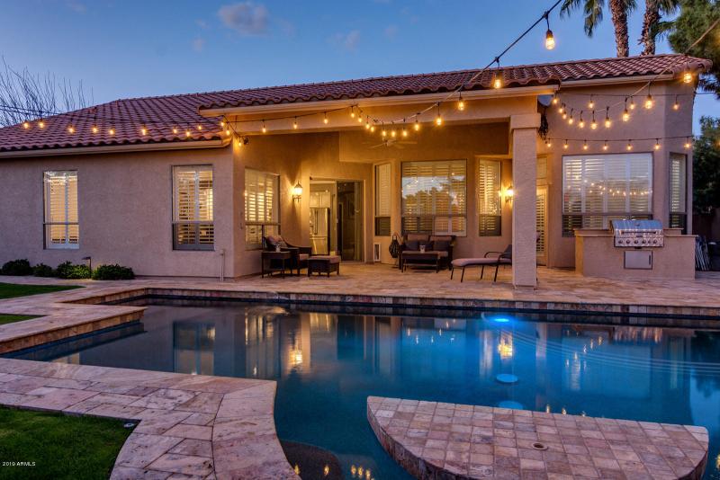 Backyard and Pool
