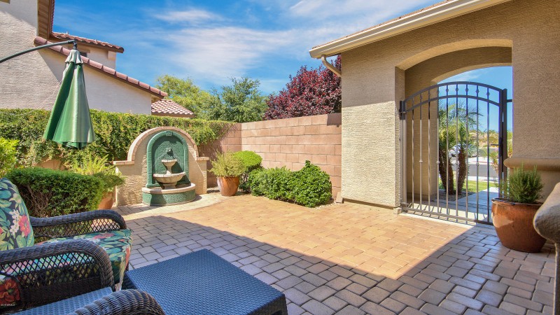 Front courtyard