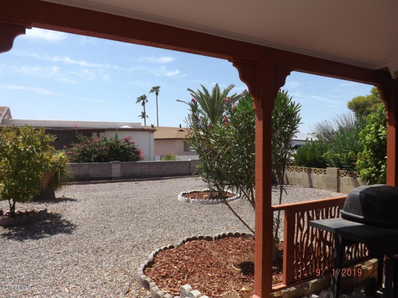 Pueblo back yard