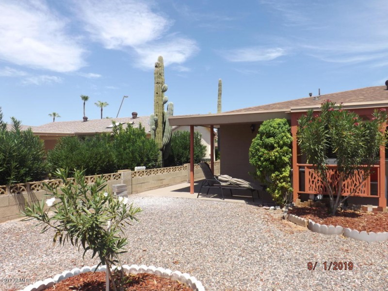 Pueblo backyard