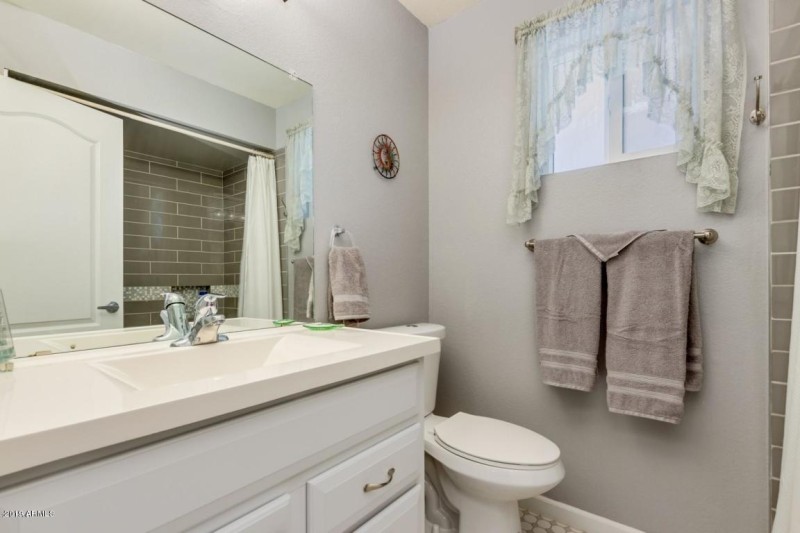 Pueblo guest bath