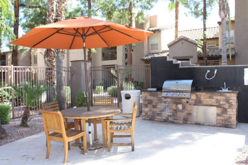 BBQ Grill by Pool