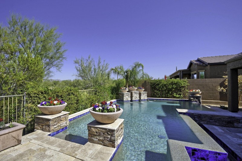 Pool with a view