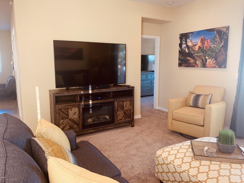 Living Room and TV