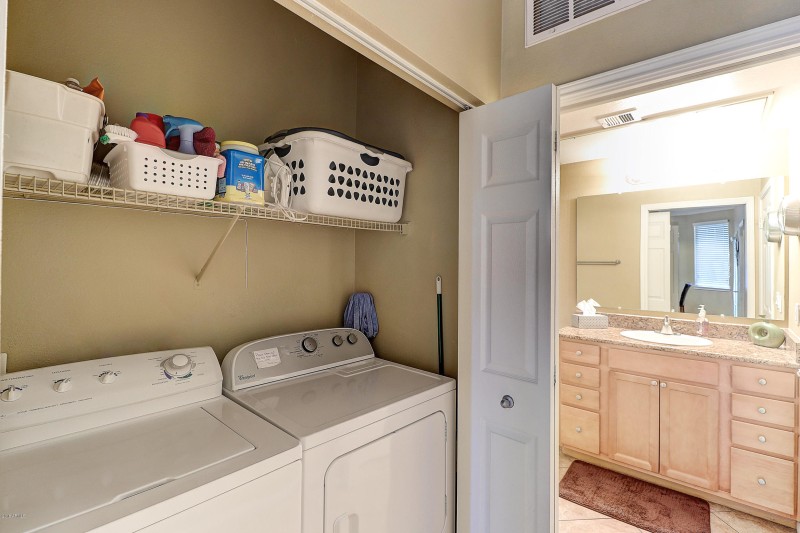 Inside laundry