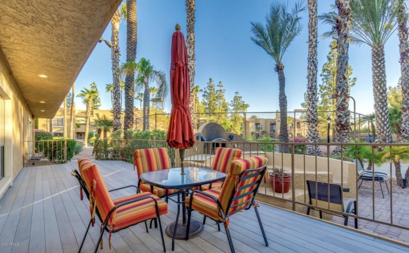 Outdoor Seating By Fire Pit