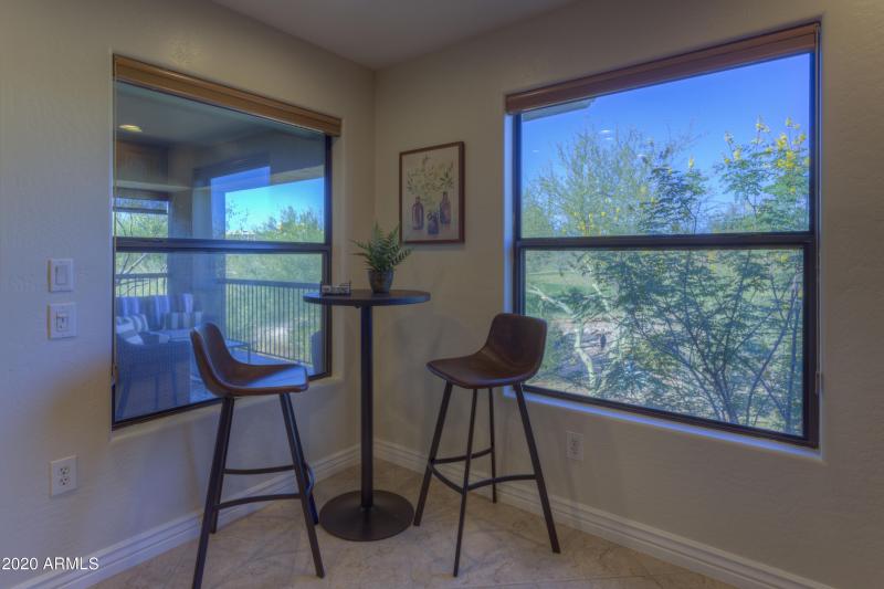 kitchen with a view