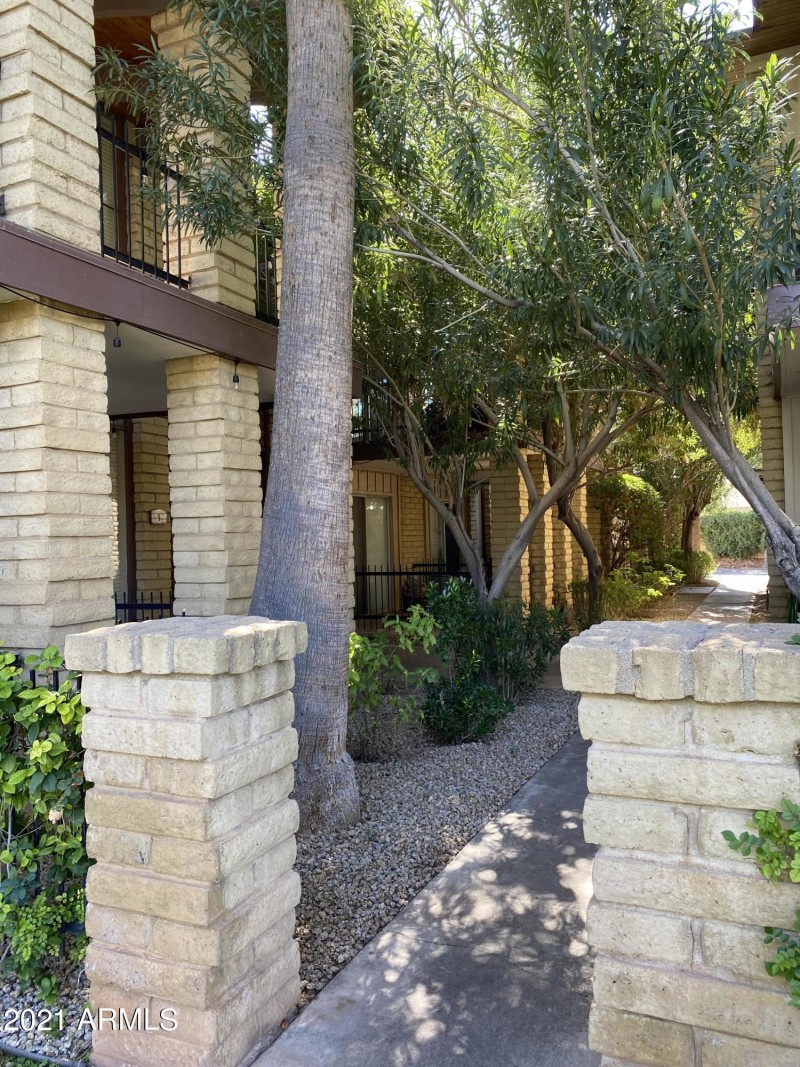 Walkway to Condo