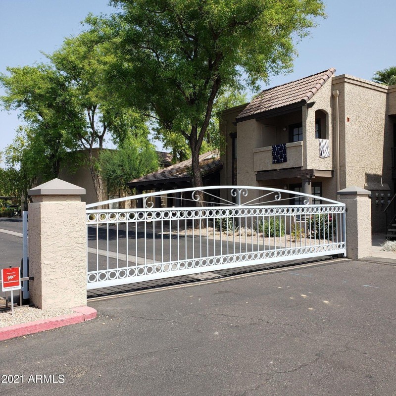 Gated Parking Area