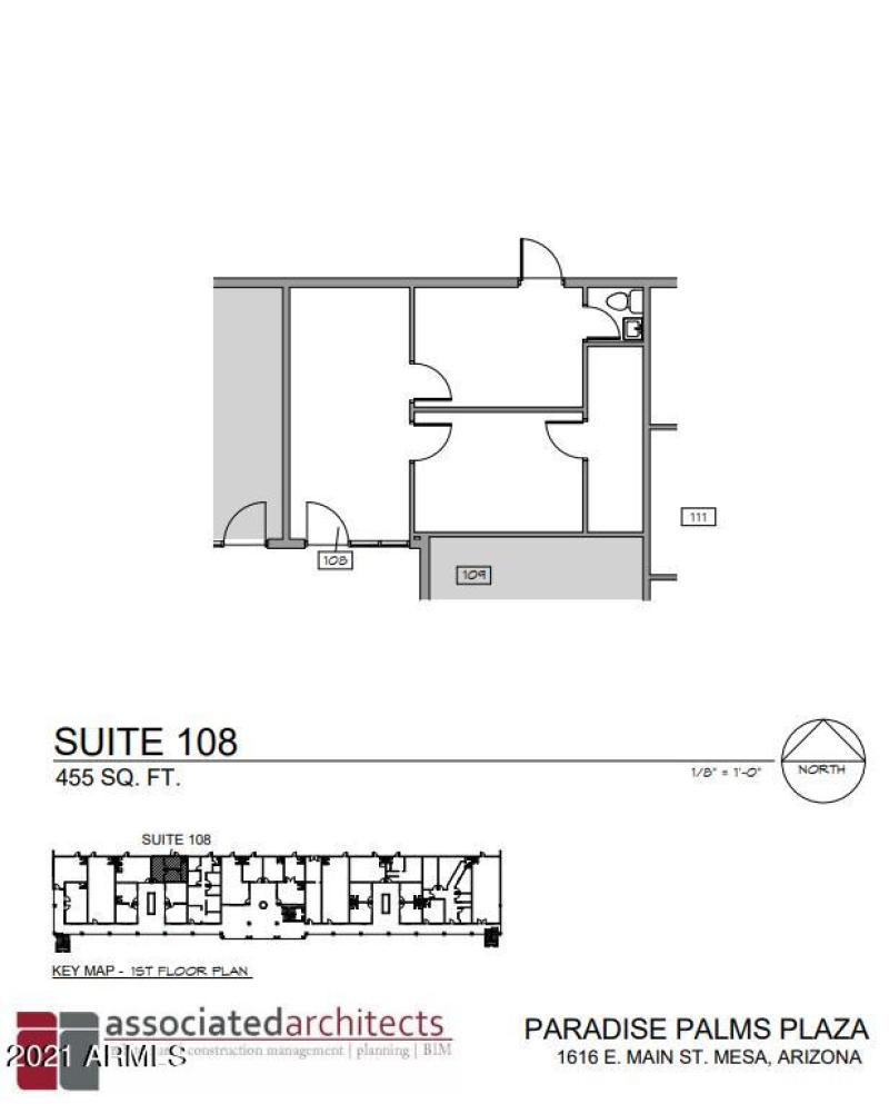 Suite 108 floorplan