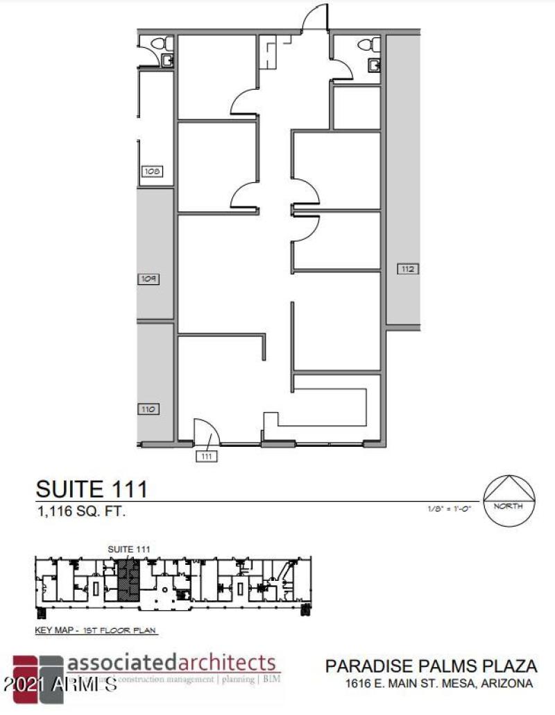 Suite 111 floorplan