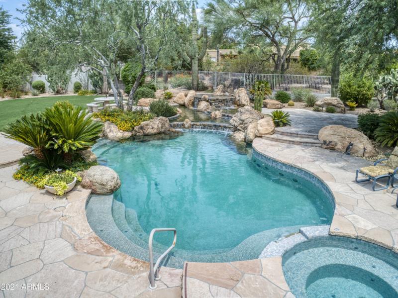 Aerial Poolside