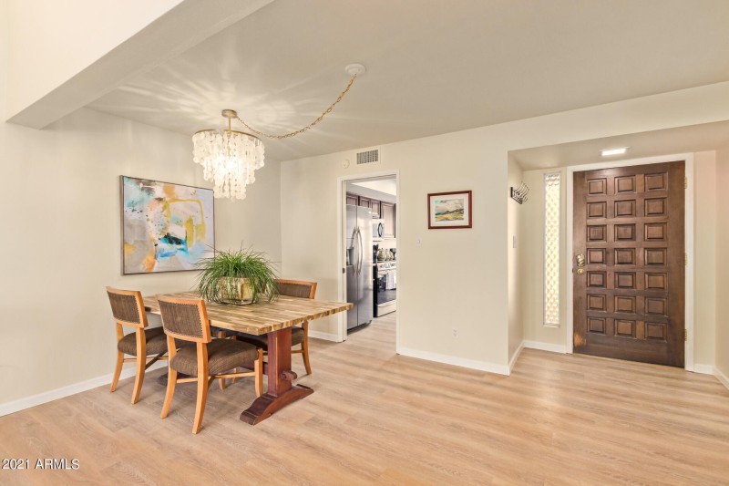Dining area